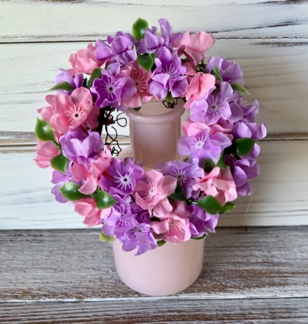 Pink and Purple Mini Wreath