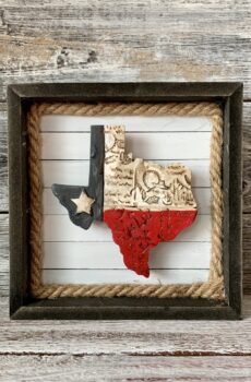 Texas Decorative Frame