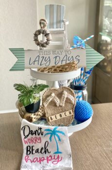 "Don't worry BEach Happy" Decor Set