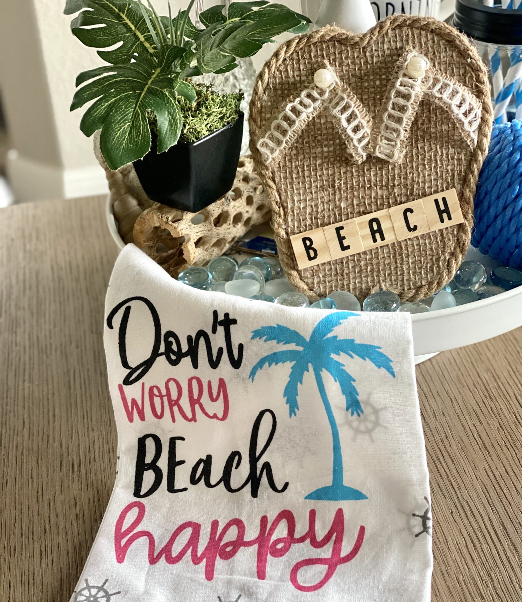 "Don't worry BEach Happy" Decor Set - Image 5