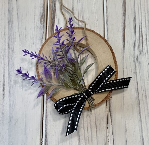 Mini wood wreath - Image 7