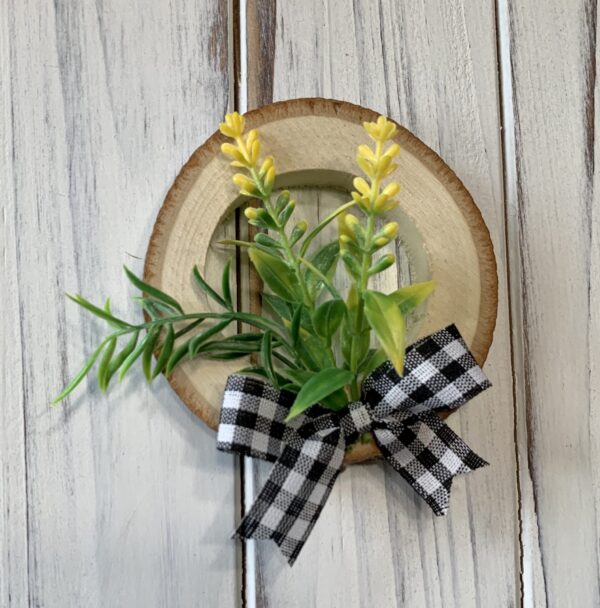 Mini wood wreath - Image 4