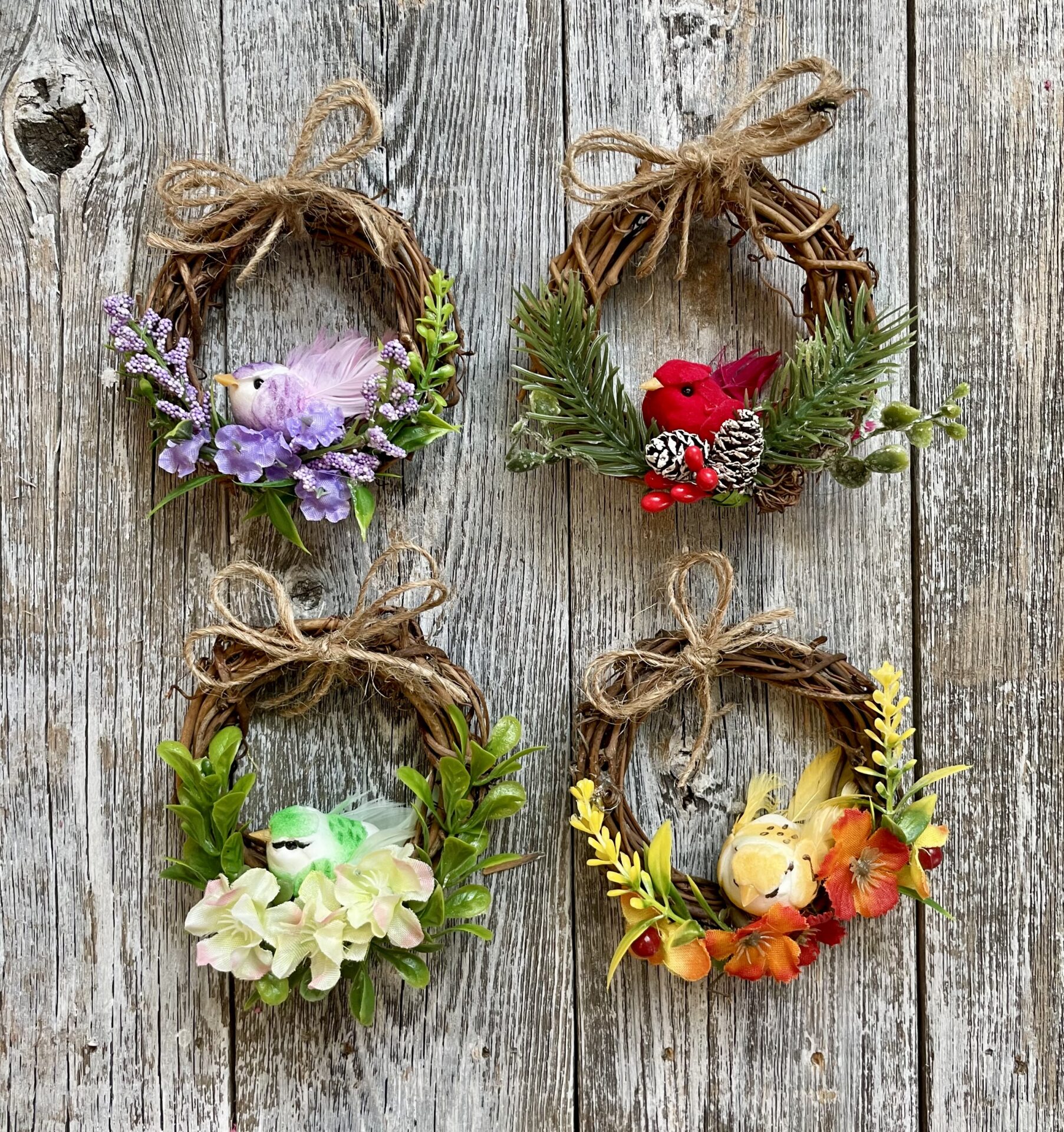 Four Seasons: Mini Wreath Set - Image 3