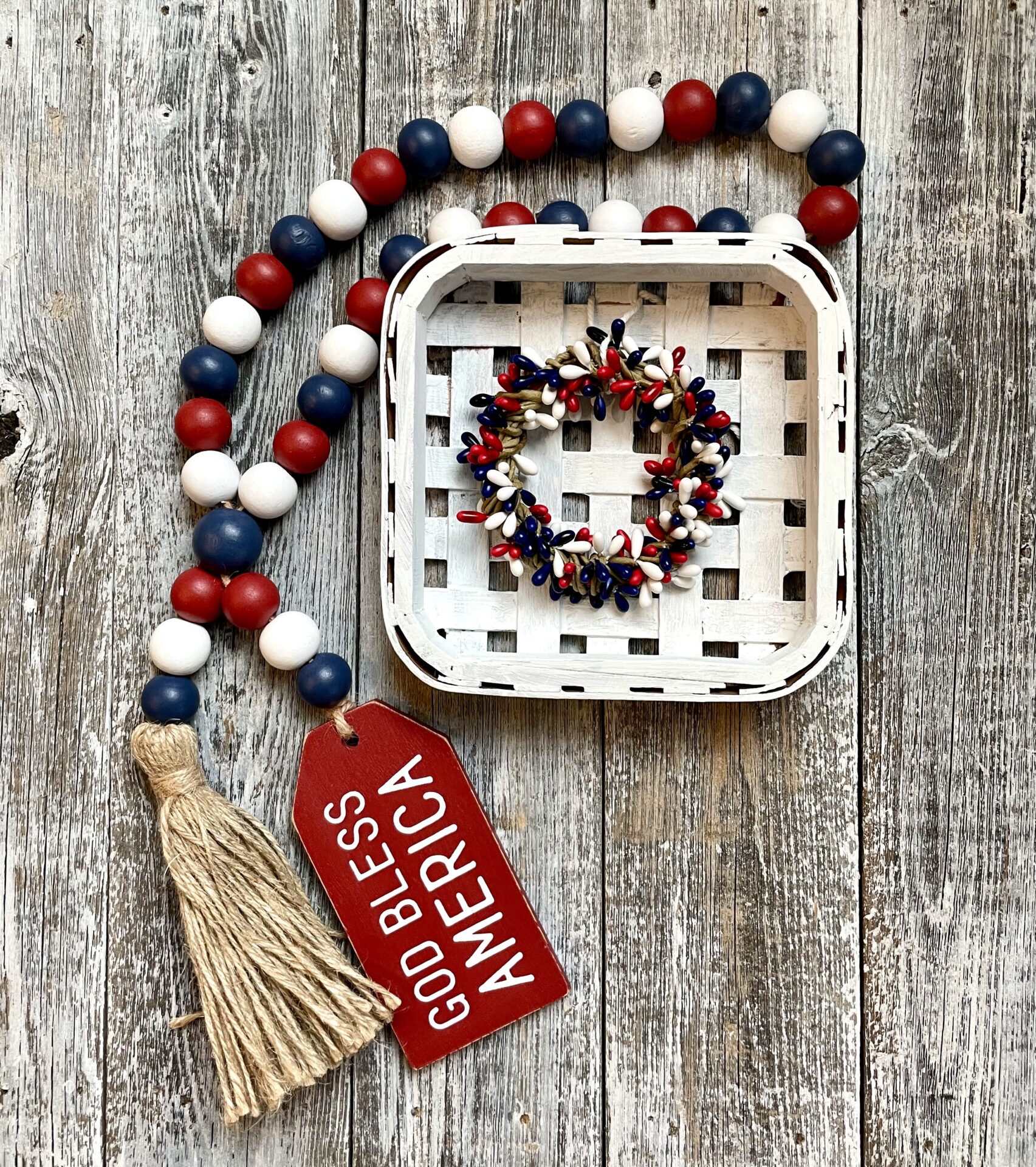 "Happy 4th of July" Decor Set - Image 2
